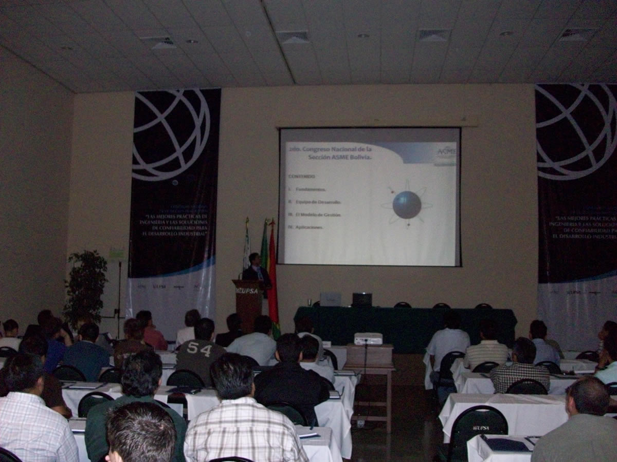 Congreso Boliviano de Mantenimiento.